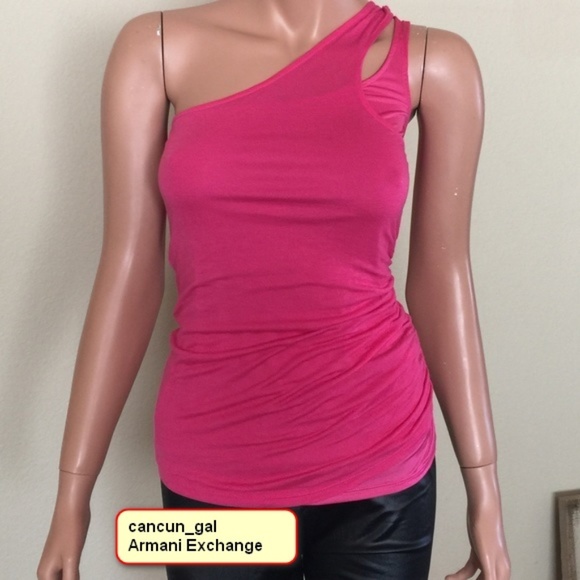 A/X Armani Exchange Tops - Armani Exchange single shoulder top